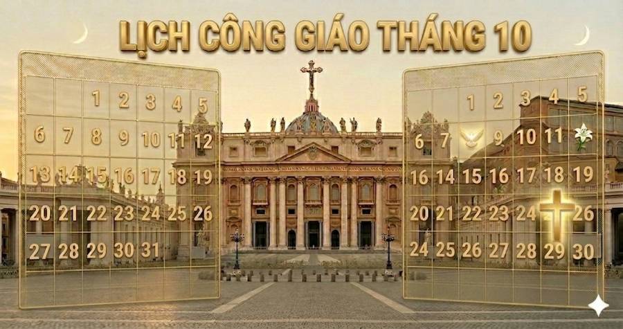 Lịch Công Giáo tháng 10