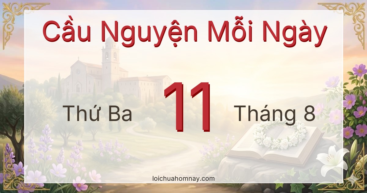 Cầu nguyện ngày 11/08/2026