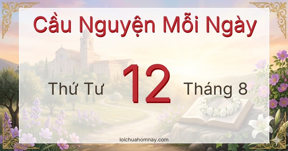 Cầu nguyện ngày 12/08/2026