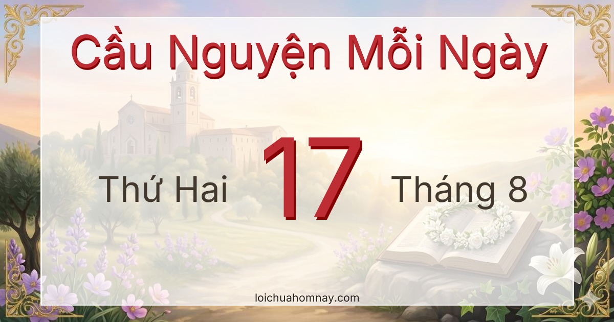 Cầu nguyện ngày 17/08/2026