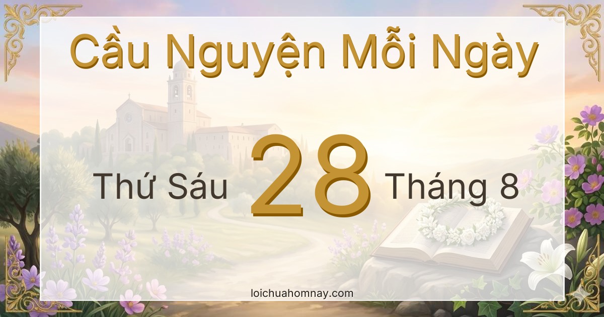 Cầu nguyện ngày 28/08/2026
