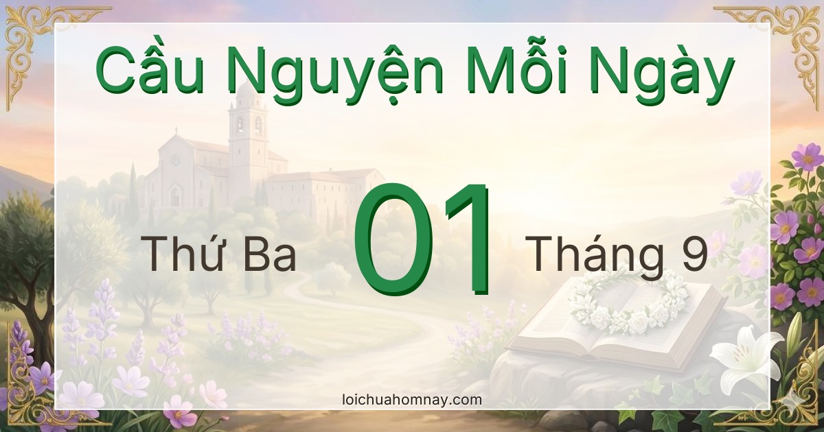 Cầu nguyện ngày 01/09/2026