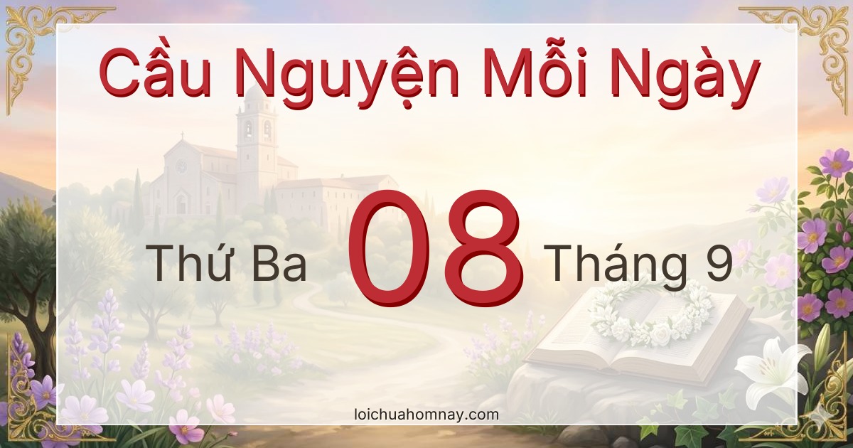 Cầu nguyện ngày 08/09/2026