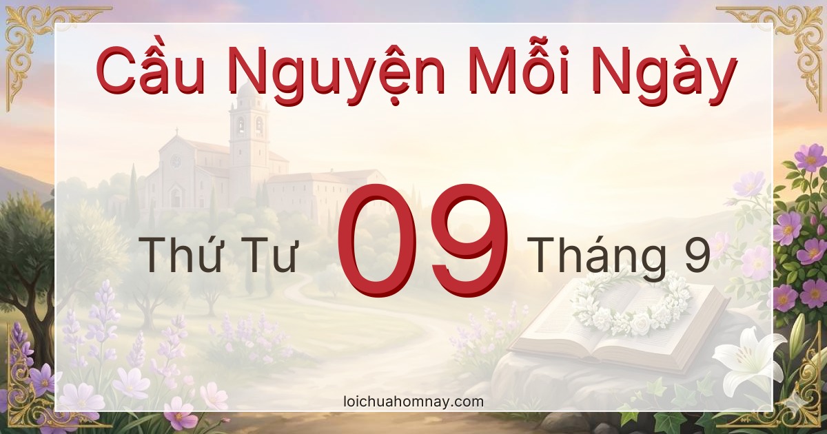 Cầu nguyện ngày 09/09/2026