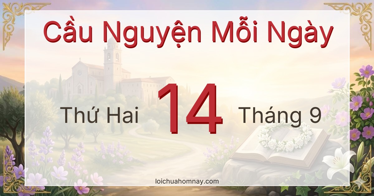 Cầu nguyện ngày 14/09/2026