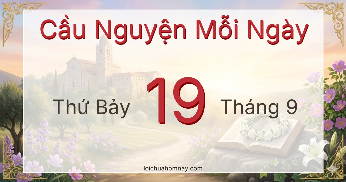 Cầu nguyện ngày 19/09/2026