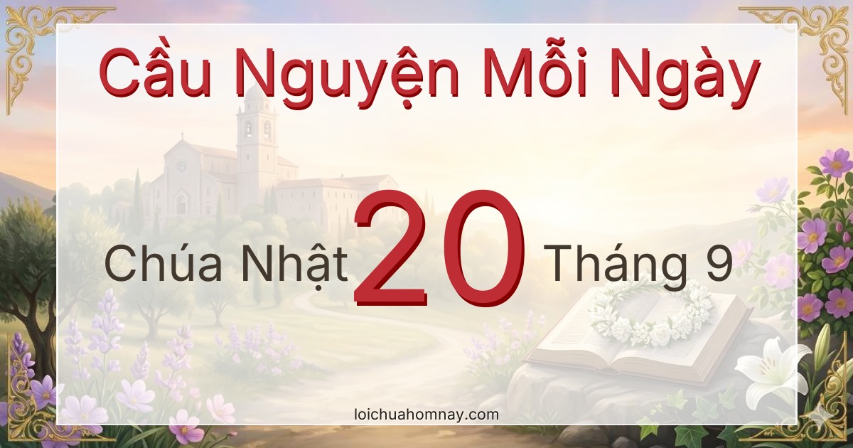 Cầu nguyện ngày 20/09/2026