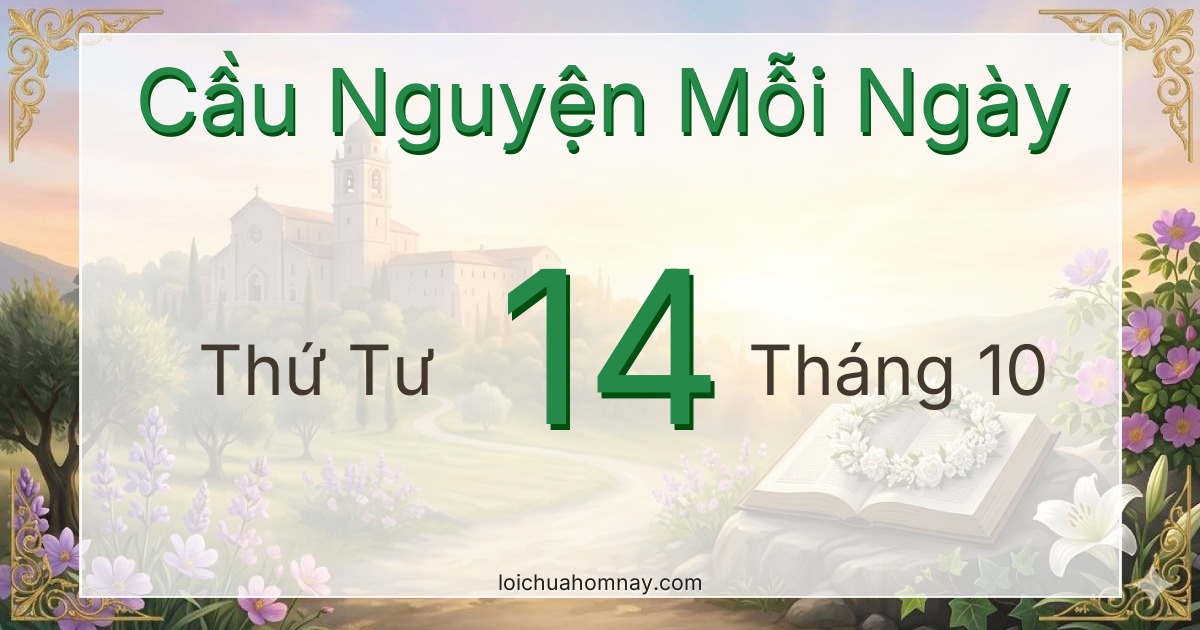 Cầu nguyện ngày 14/10/2026