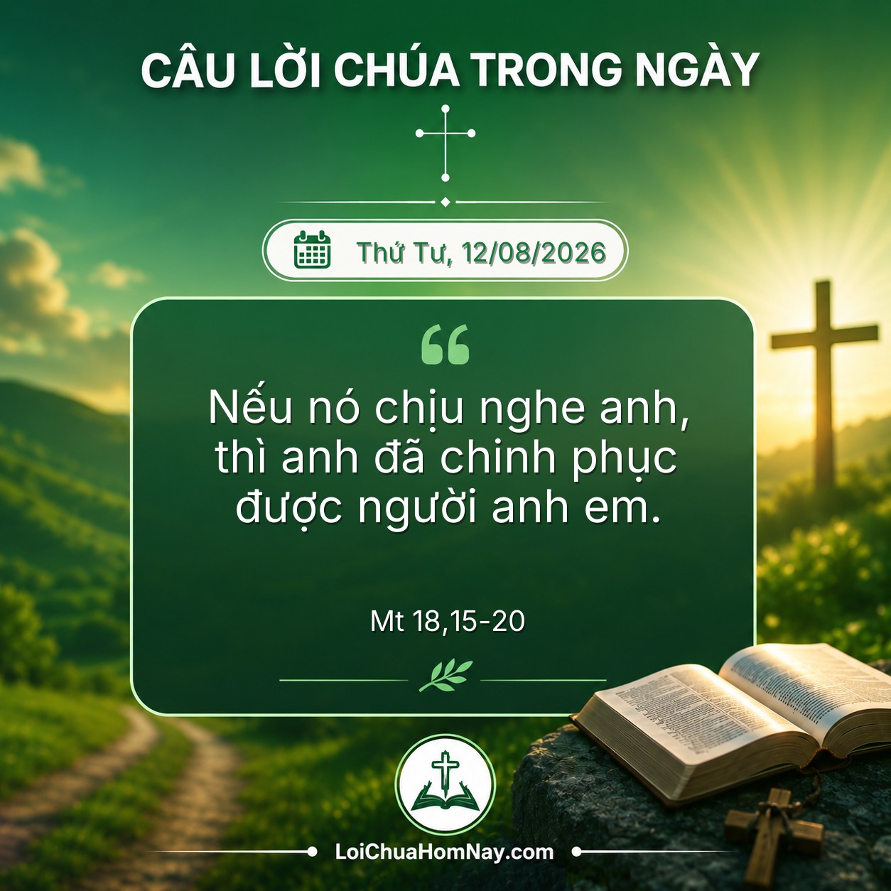 Câu Lời Chúa Hôm Nay