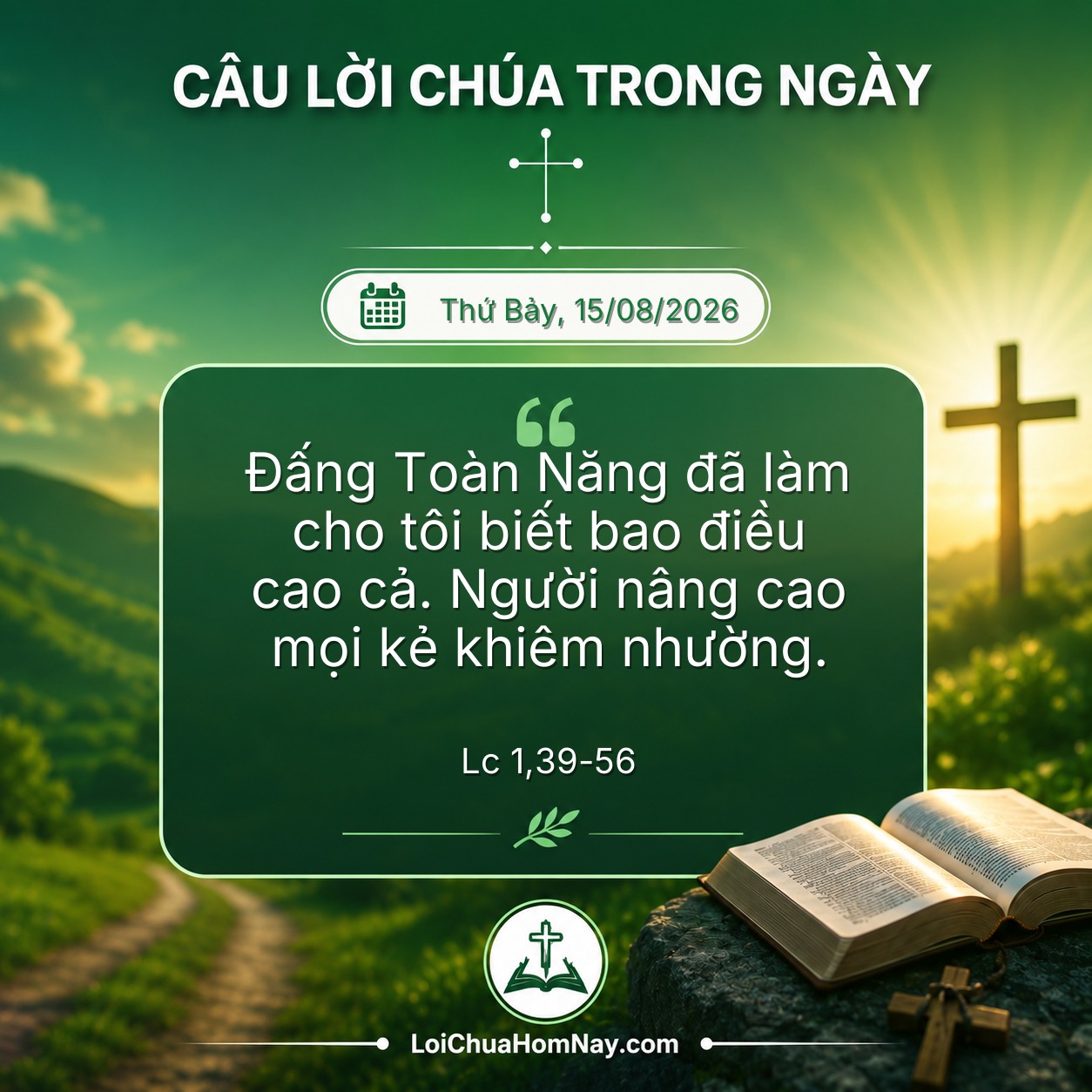 Câu Lời Chúa Hôm Nay