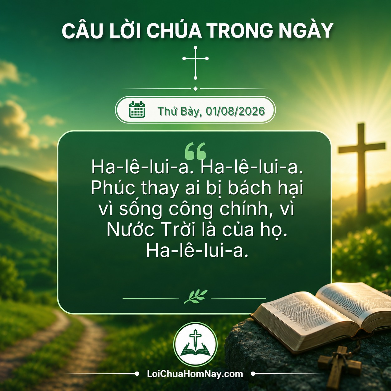 Alleluia, alleluia!