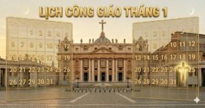 Lịch Công Giáo Tháng 1