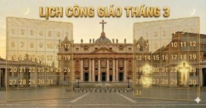 Lịch Công Giáo tháng 3