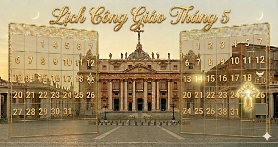 Lịch Công Giáo tháng 5